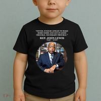 Representative John Lewis Tribute 1940-2020 Toddler T-Shirt thumb 2