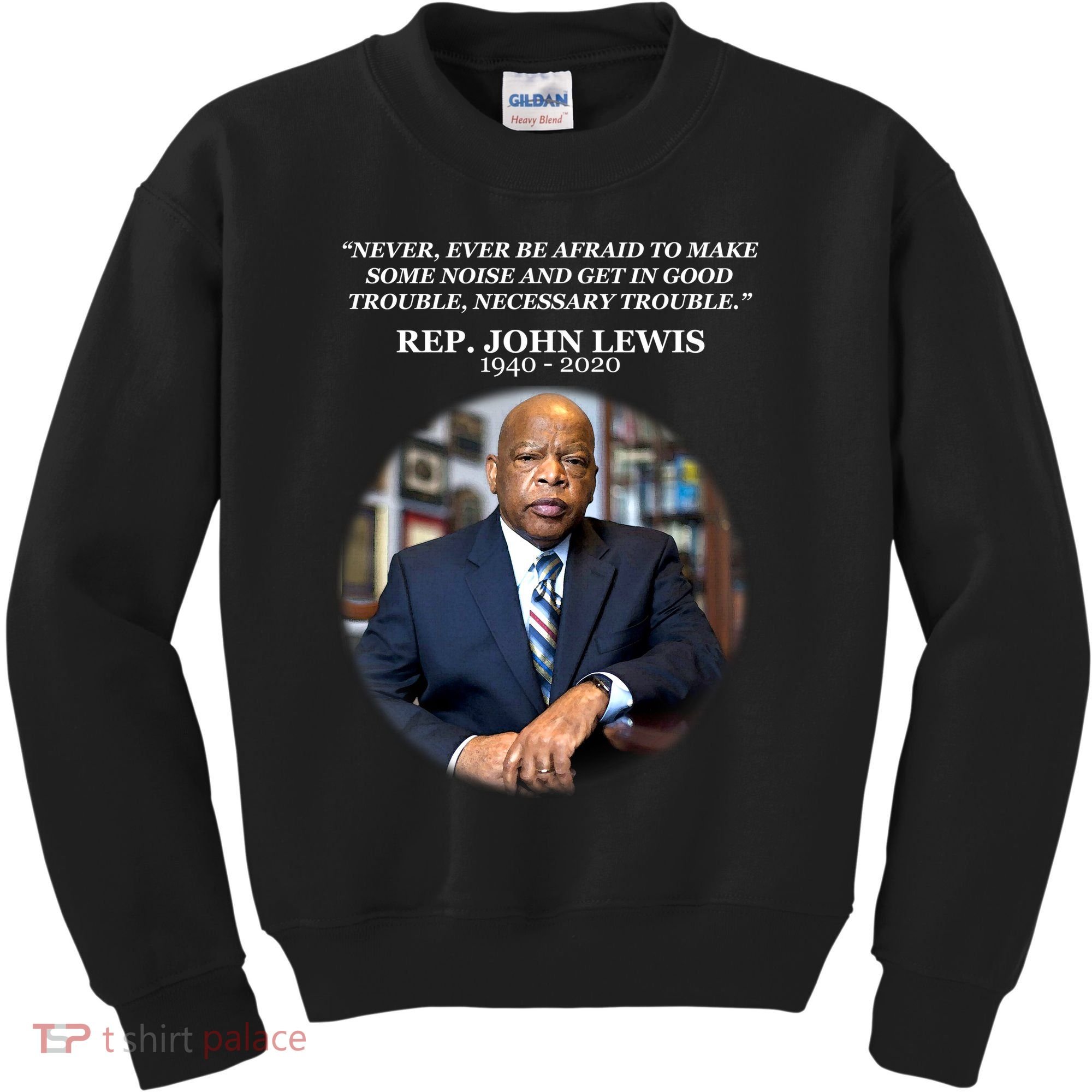 Representative John Lewis Tribute 1940-2020 Kids Sweatshirt
