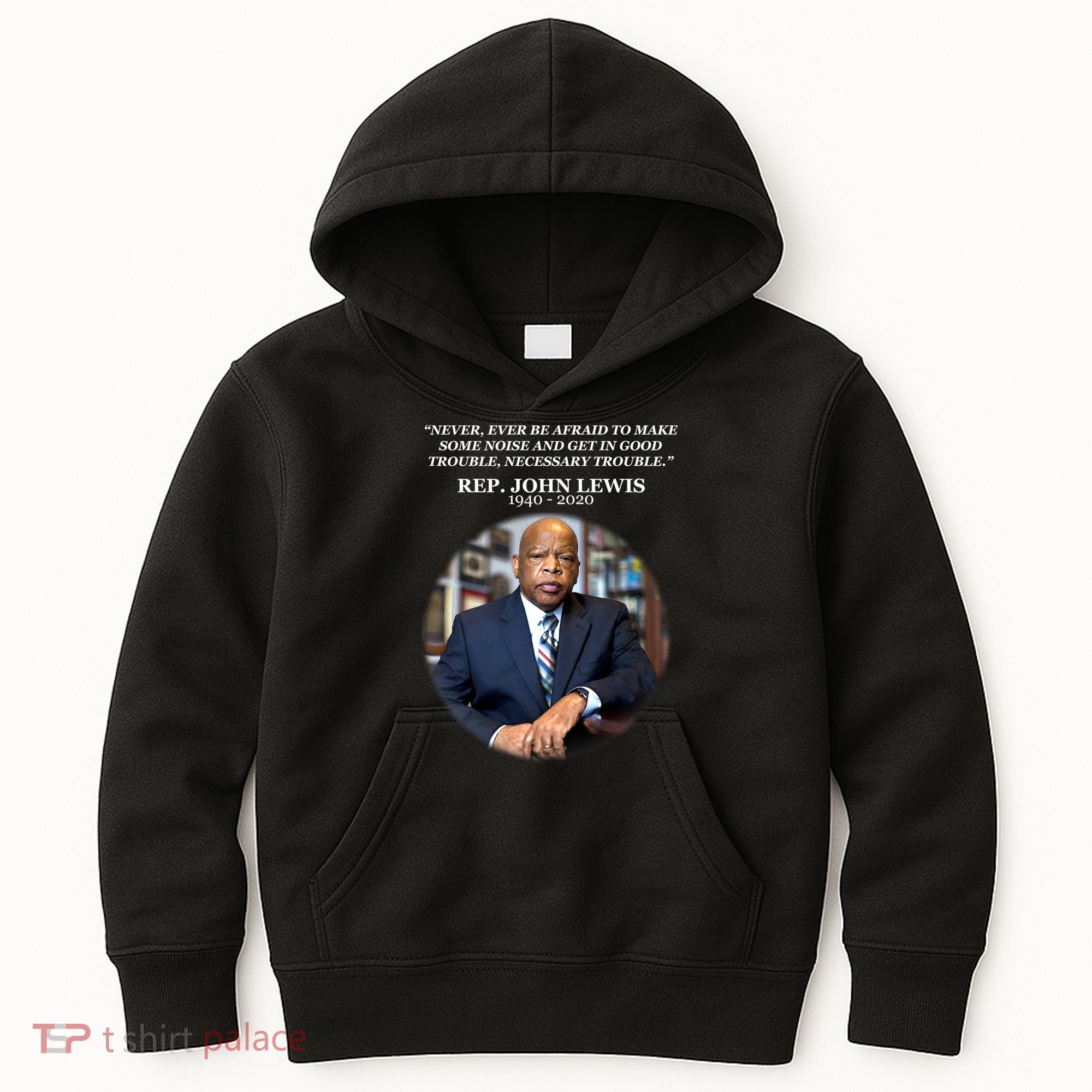 Representative John Lewis Tribute 1940-2020 Kids Hoodie