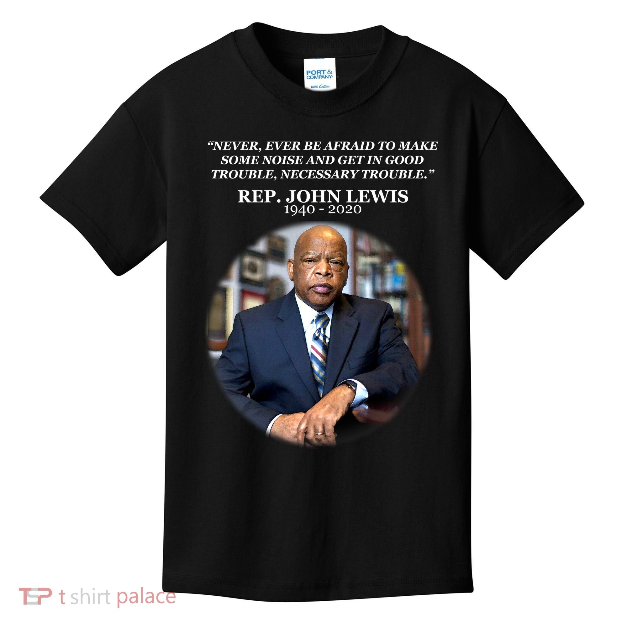 Representative John Lewis Tribute 1940-2020 Kids T-Shirt