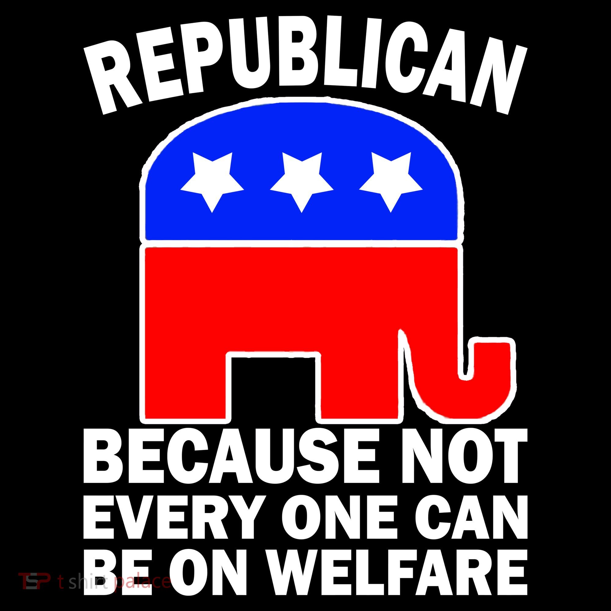 Republican Because Not Every One Can Be On Welfare Ornament