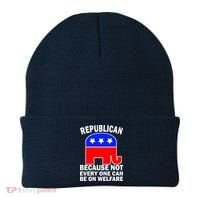 Republican Because Not Every One Can Be On Welfare Beanie thumb 0