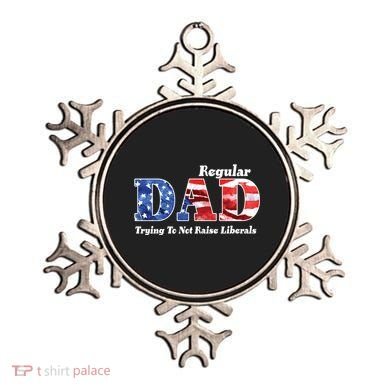 Republican Dad Just A Regular Dad Trying To Not Raise Liberals Ornament