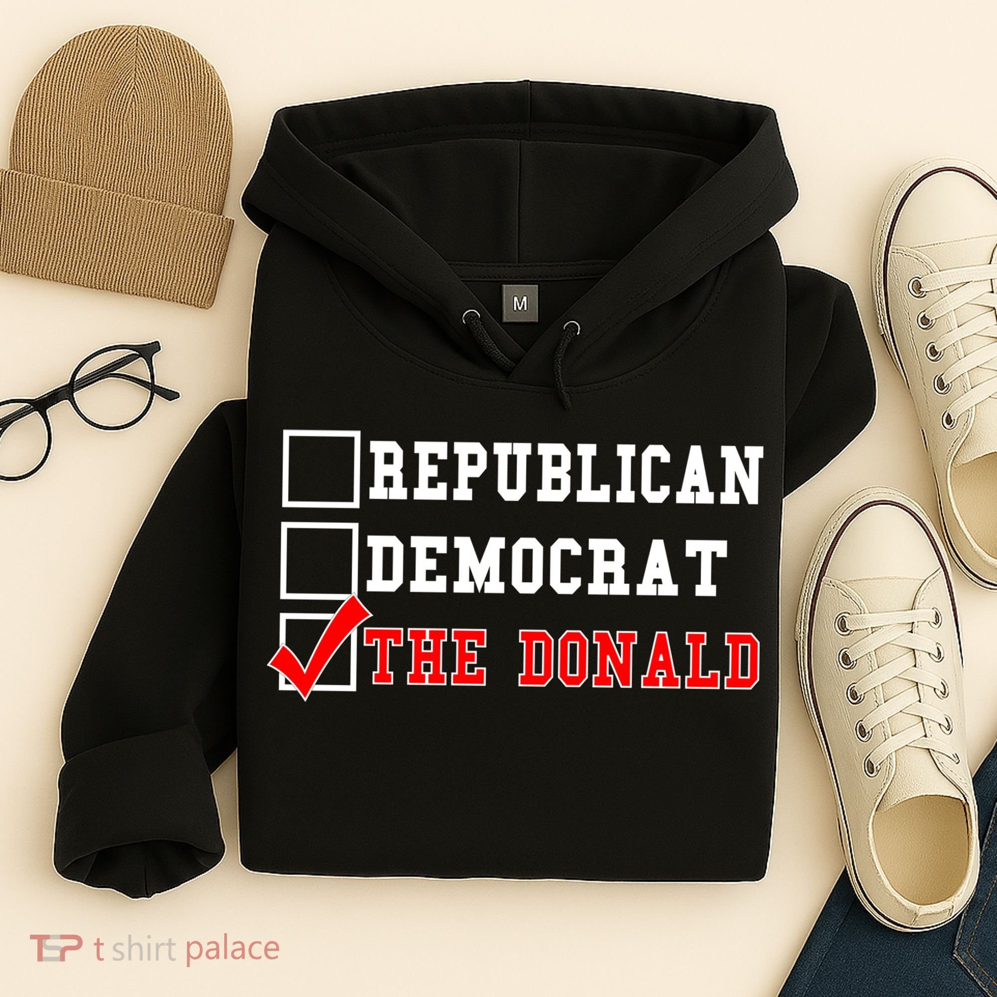 Republican Democrat Donald Trump Hoodie