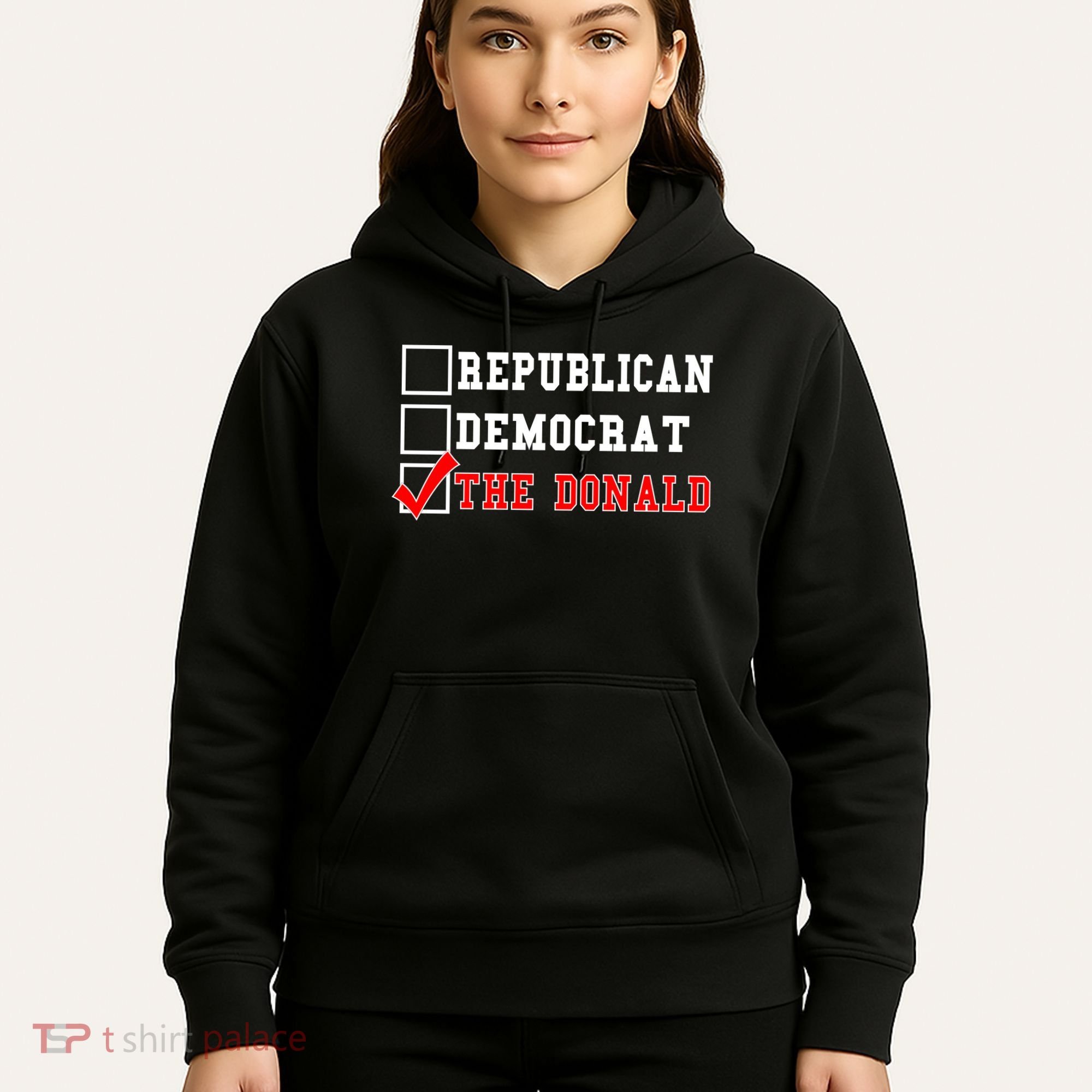 Republican Democrat Donald Trump Hoodie