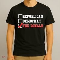 Republican Democrat Donald Trump T-Shirt thumb 3