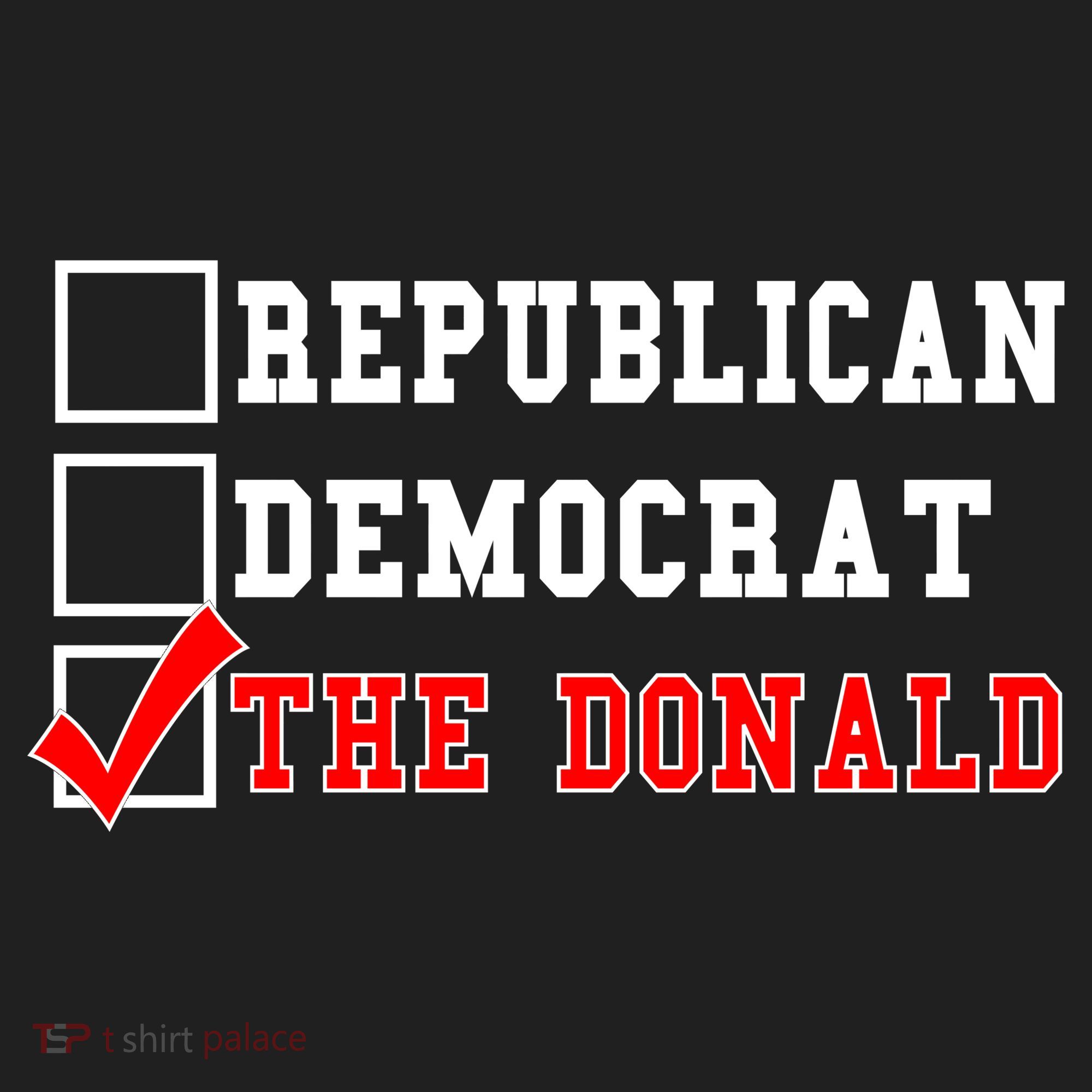 Republican Democrat Donald Trump Beanie