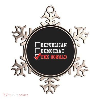 Republican Democrat Donald Trump Ornament