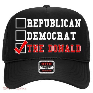 Republican Democrat Donald Trump Hat
