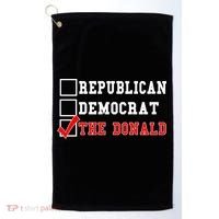 Republican Democrat Donald Trump Golf Towel thumb 0