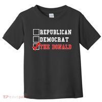 Republican Democrat Donald Trump Toddler T-Shirt thumb 0