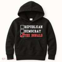 Republican Democrat Donald Trump Kids Hoodie thumb 0