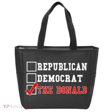 Republican Democrat Donald Trump Tote Bag