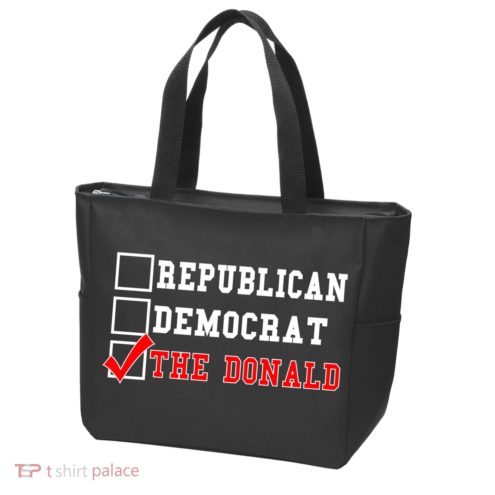 Republican Democrat Donald Trump Tote Bag