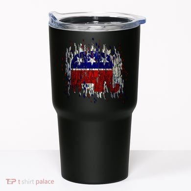 Republican Digital Flag Tumbler