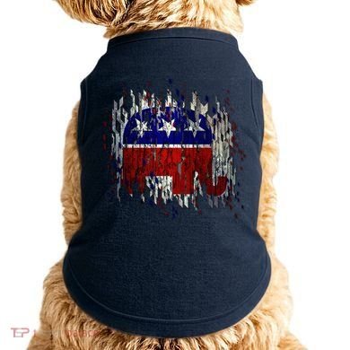 Republican Digital Flag Doggie Tank