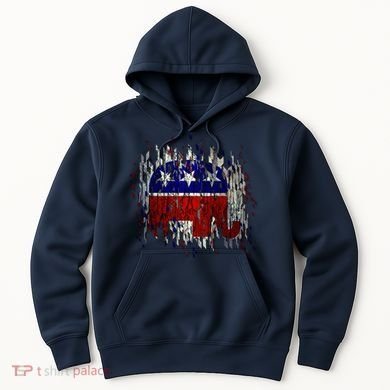 Republican Digital Flag Hoodie