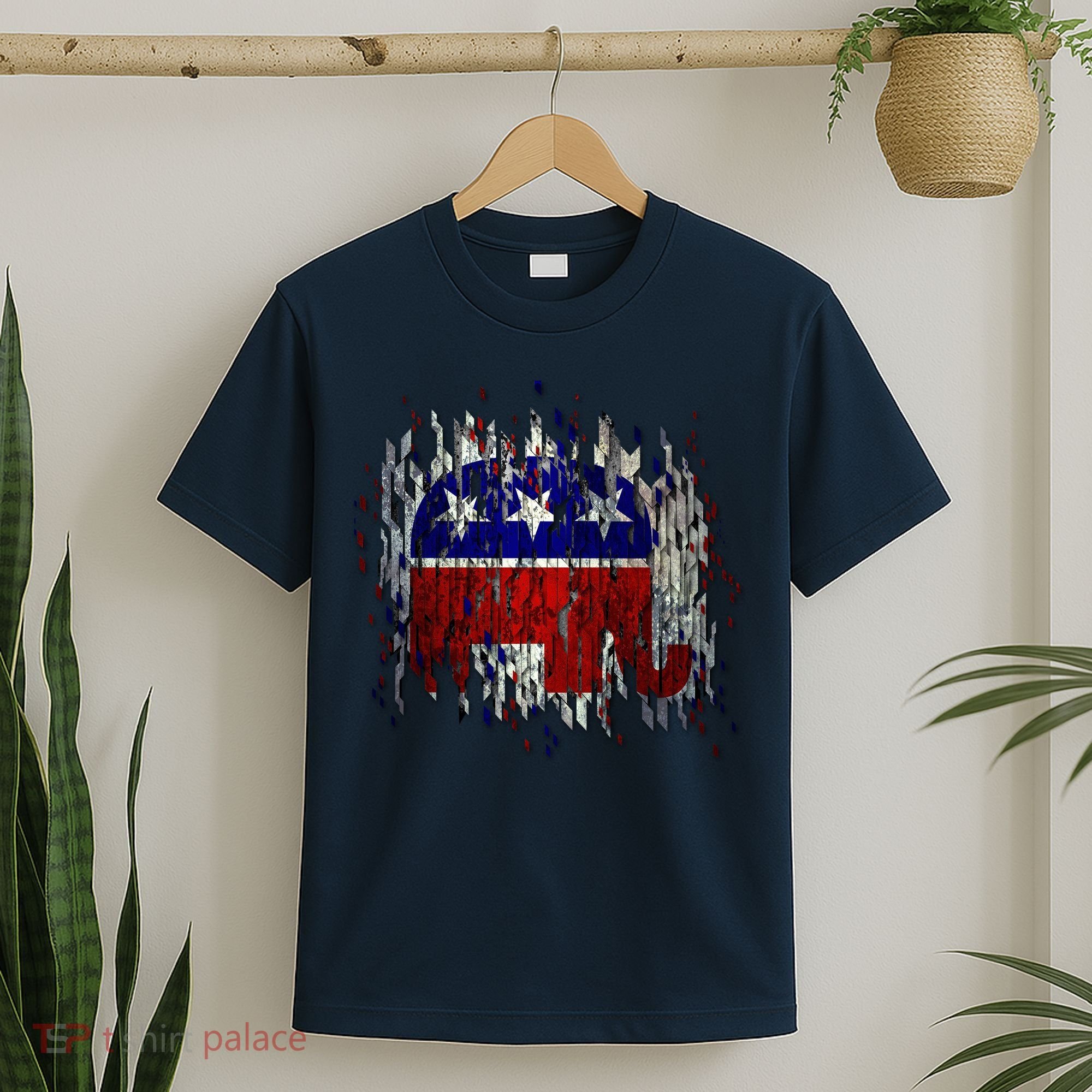 Republican Digital Flag T-Shirt