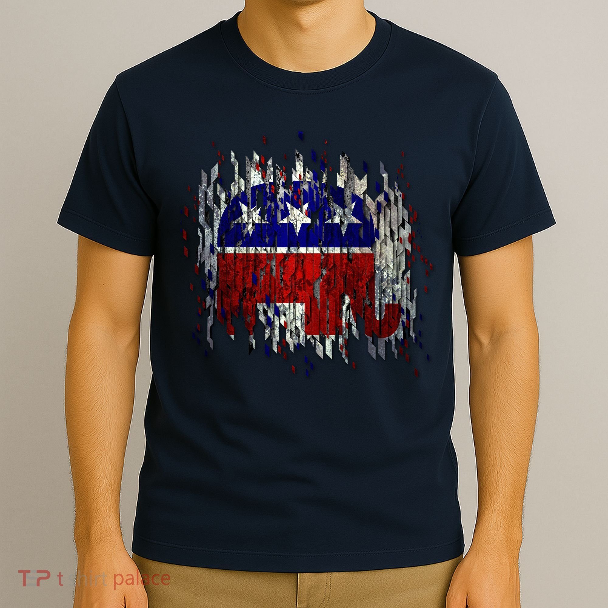 Republican Digital Flag T-Shirt