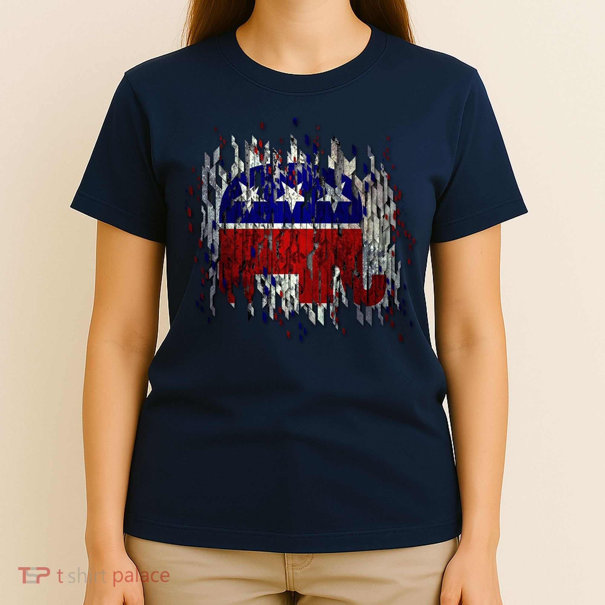 Republican Digital Flag T-Shirt