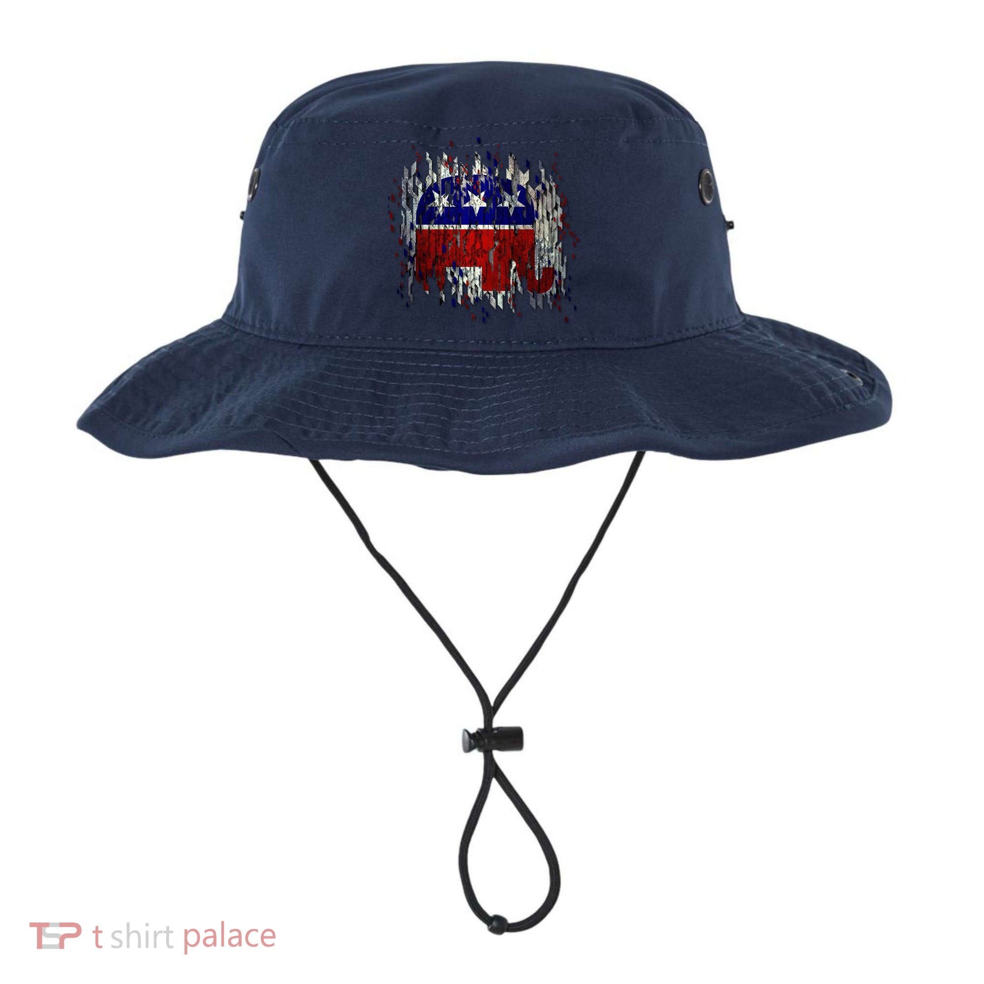 Republican Digital Flag Bucket Hat