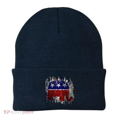 Republican Digital Flag Beanie