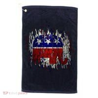 Republican Digital Flag Golf Towel thumb 0