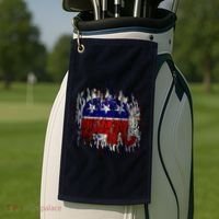 Republican Digital Flag Golf Towel thumb 2