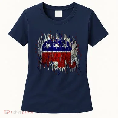 Republican Digital Flag Women's T-Shirt