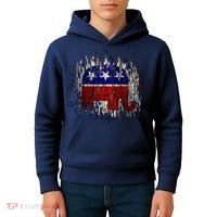 Republican Digital Flag Kids Hoodie thumb 4
