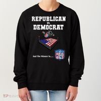 Republican Vs. Democrat Women's Sweatshirt thumb 0