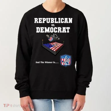 Republican Vs. Democrat Women's Sweatshirt