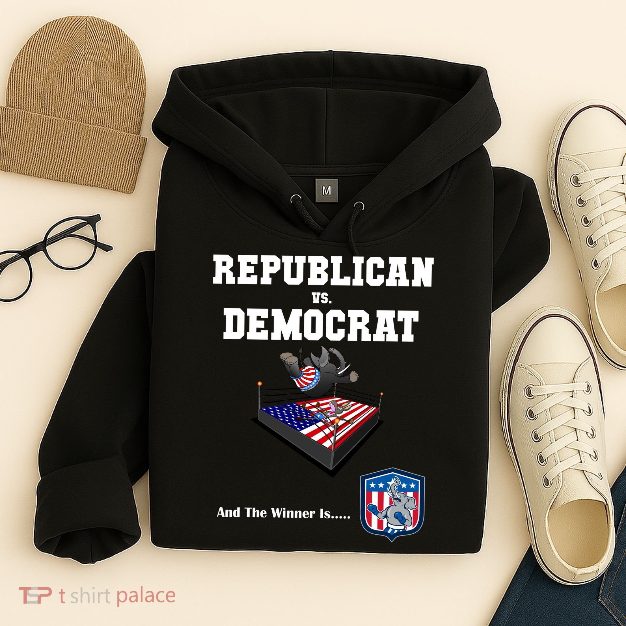 Republican Vs. Democrat Hoodie