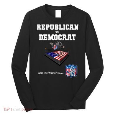 Republican Vs. Democrat Long Sleeve Shirt
