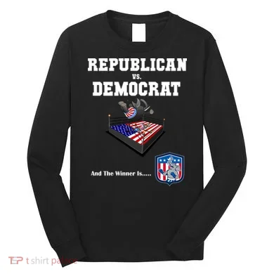 Republican Vs. Democrat Long Sleeve Shirt