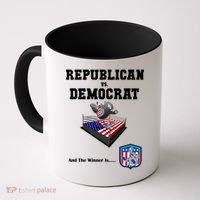Republican Vs. Democrat Coffee Mug thumb 0