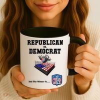 Republican Vs. Democrat Coffee Mug thumb 3