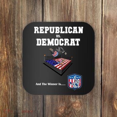 Republican Vs. Democrat Coaster
