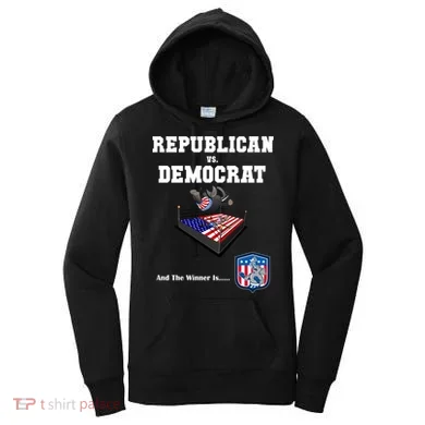 Republican Vs. Democrat Women's Hoodie
