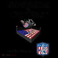 Republican Vs. Democrat 16oz Travel Tumbler thumb 2