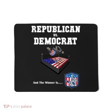 Republican Vs. Democrat Mousepad