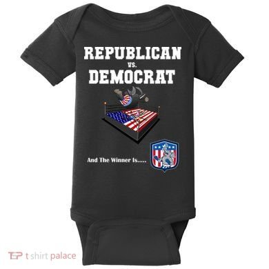 Republican Vs. Democrat Baby Bodysuit