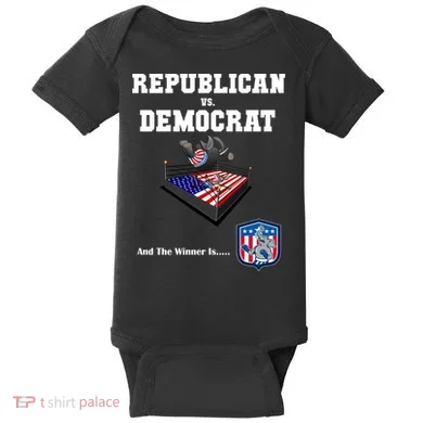 Republican Vs. Democrat Baby Bodysuit