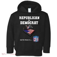 Republican Vs. Democrat Toddler Hoodie thumb 0