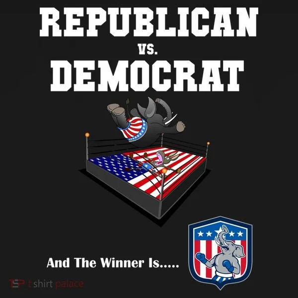 Republican Vs. Democrat Toddler Hoodie