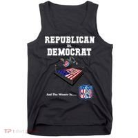 Republican Vs. Democrat Tank Top thumb 0