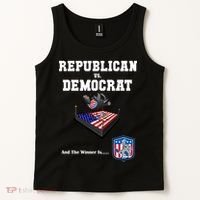 Republican Vs. Democrat Tank Top thumb 2
