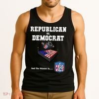 Republican Vs. Democrat Tank Top thumb 3