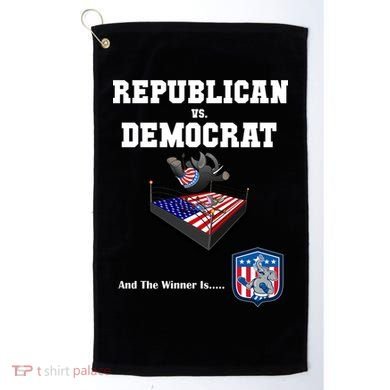 Republican Vs. Democrat Golf Towel