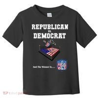 Republican Vs. Democrat Toddler T-Shirt thumb 0